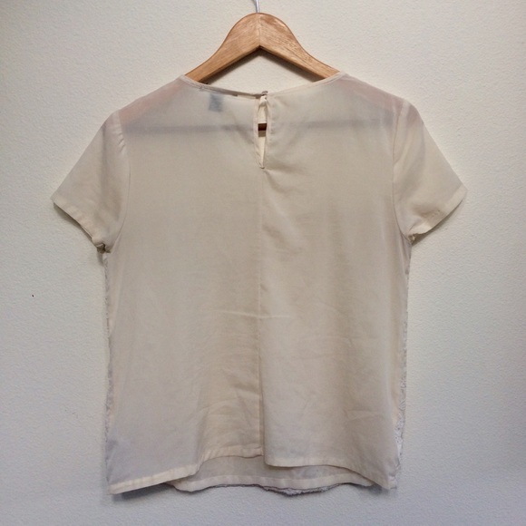 Forever 21 Cream Blouse - Picture 3 of 3